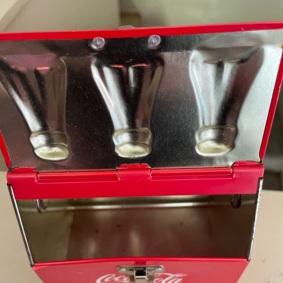 Coca Cola Mini Collectable Lunchbox Style Tin With Handle - Picture 5 of 8